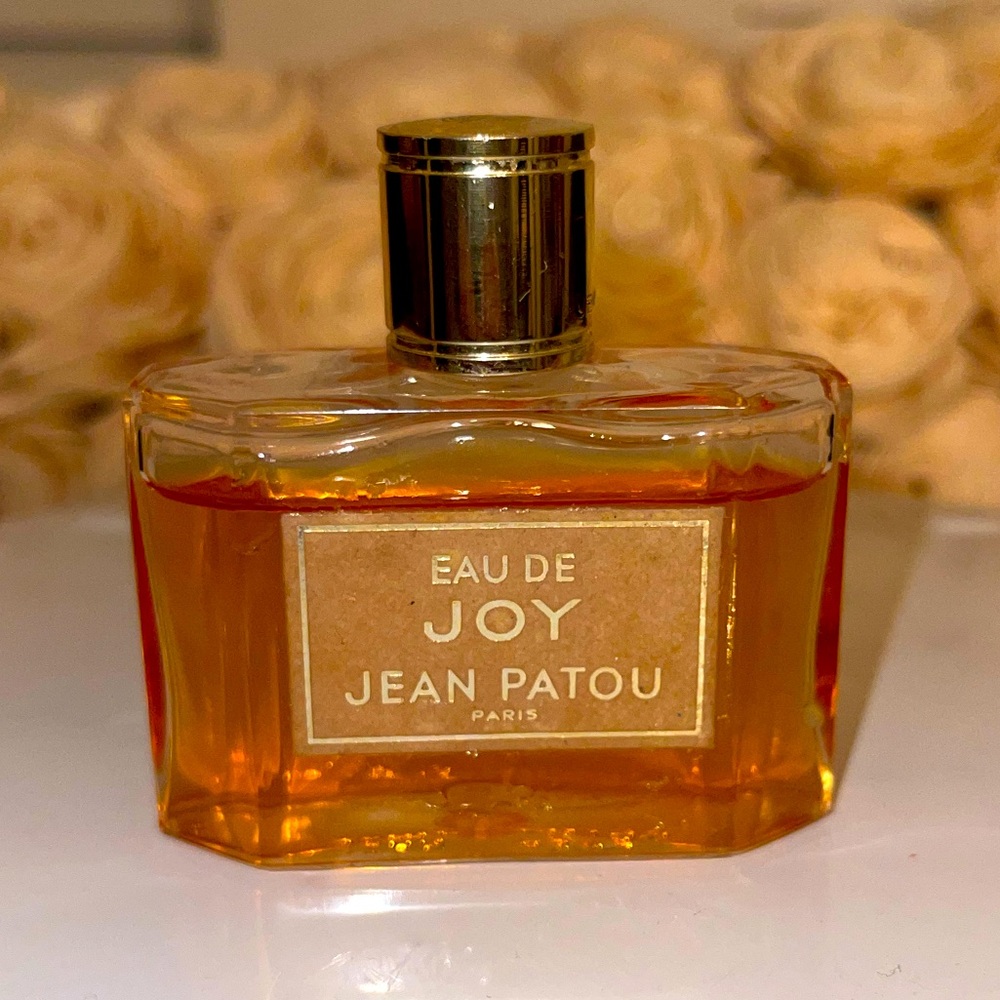 Eau‎ De Joy Jean Patou Vintage Glass Perfume Womens 1960’s